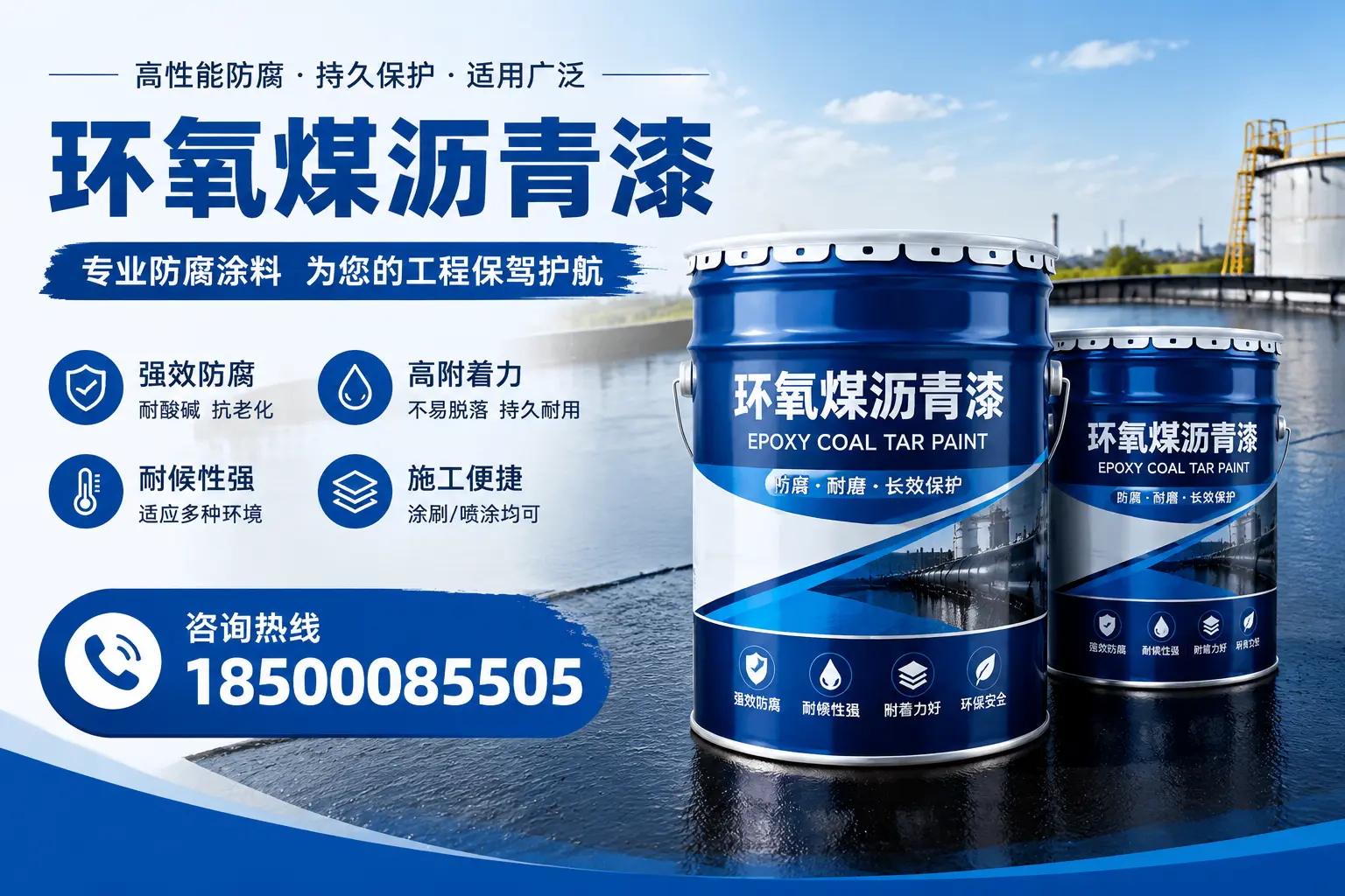 环氧煤沥青漆与其他漆类的比较,日照用户的选择依据