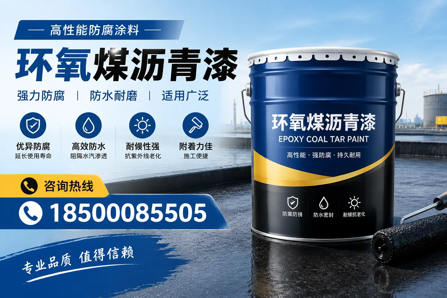 环氧煤沥青漆的主要成分与功能,日照用户深度了解