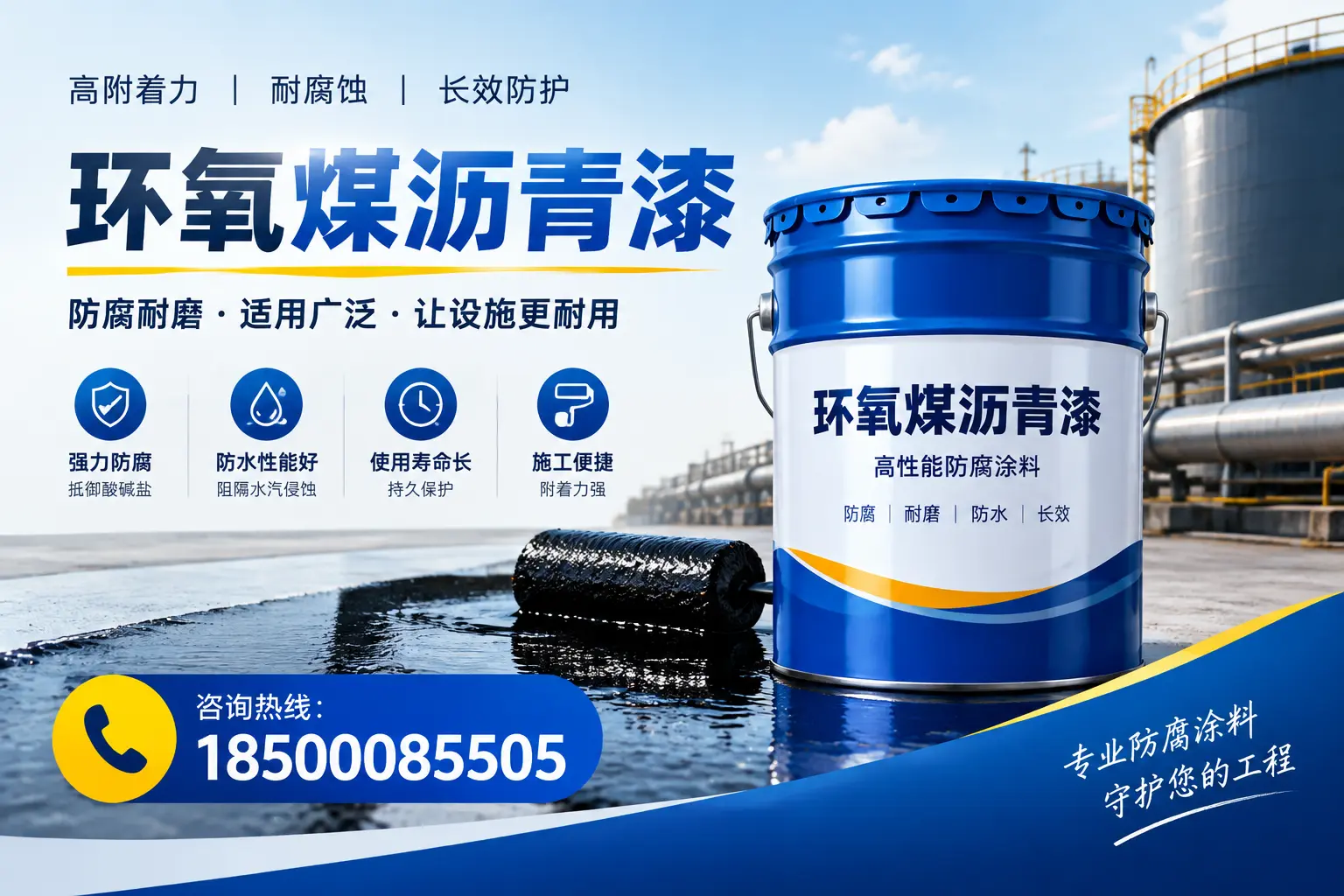 环氧煤沥青漆与其他涂料的对比分析，助力日照企业决策